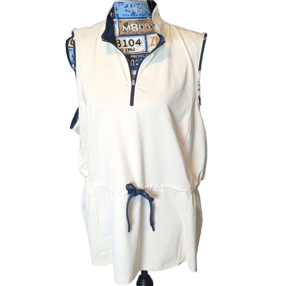 Lady Hagen Drawstring Sleeveless Golf Polo Size XXL